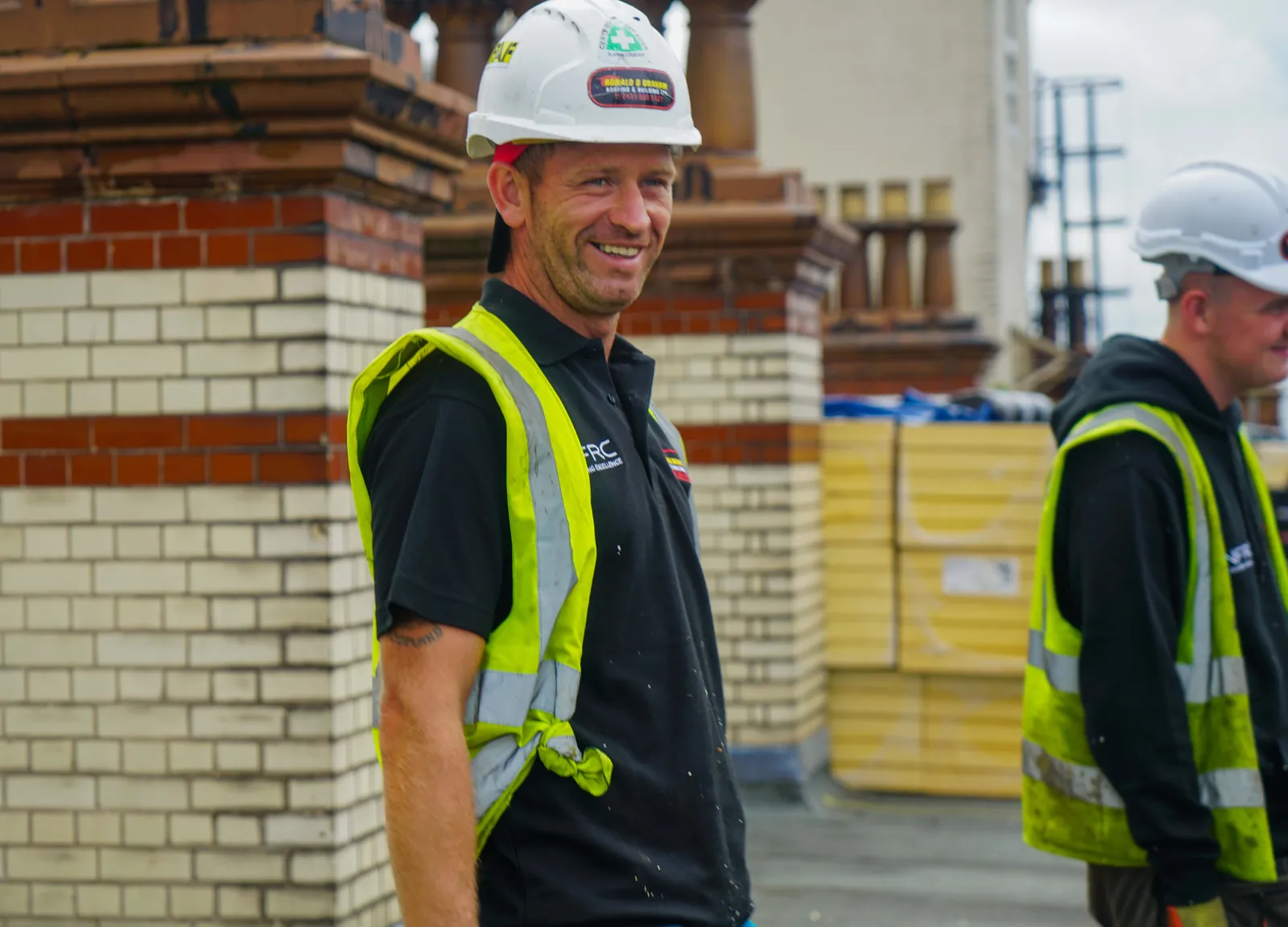 Re-roofing a live Manchester landmark — flat roofing the Midland Hotel. 13