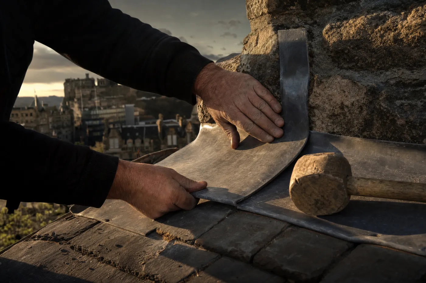 Leadwork and lead flashing